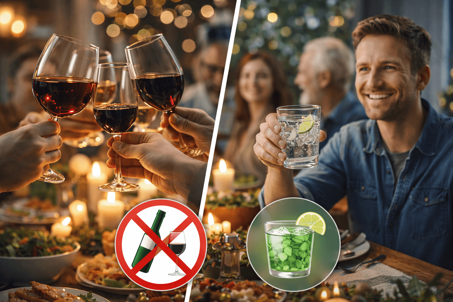 Алкоголь на свята: як уникнути зриву у тверезих