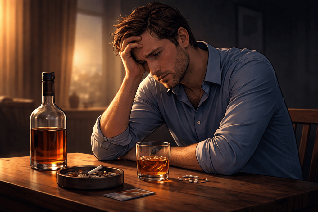 Алкогольна депресія: симптоми, причини та лікування